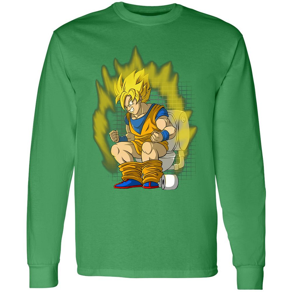 Long Sleeve T-Shirt - PZBRJQTK - Irish Green - 10