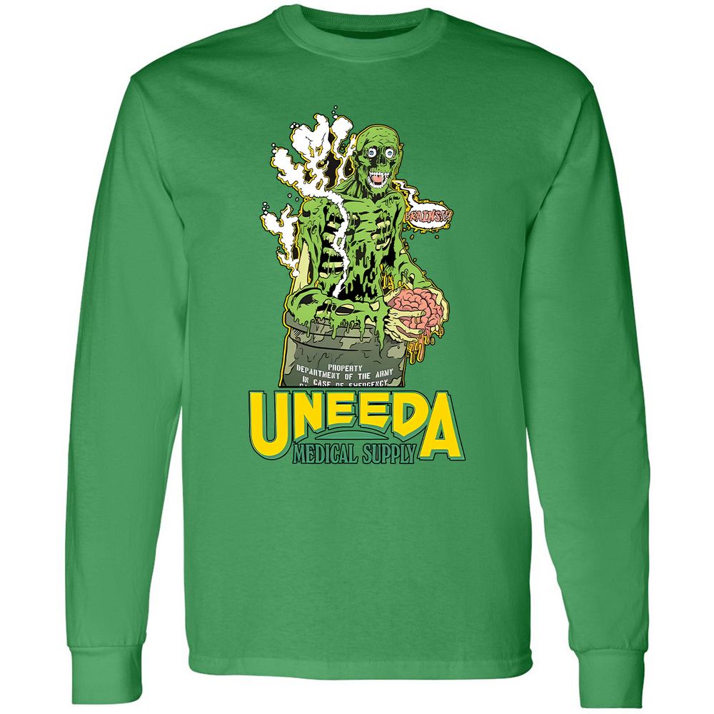 Long Sleeve T-Shirt - F67PURP9 - Irish Green - 10