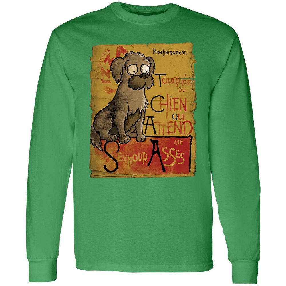Long Sleeve T-Shirt - Y5GJA7KC - Irish Green - 10