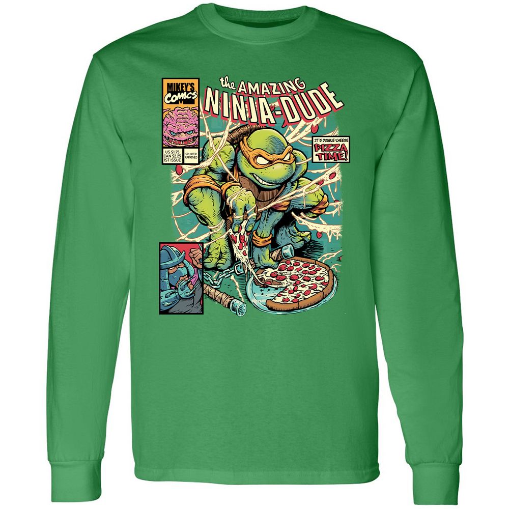 Long Sleeve T-Shirt - RGTUNK8G - Irish Green - 10