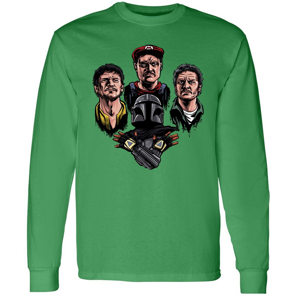 Long Sleeve T-Shirt - HLE7SVH1 - Irish Green - 10