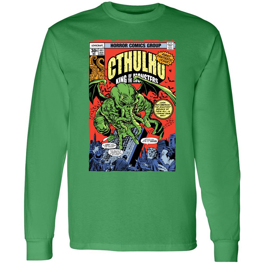 Long Sleeve T-Shirt - T4S3RL7Z - Irish Green - 10