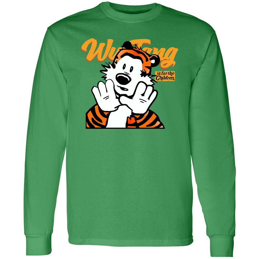 Long Sleeve T-Shirt - E1YMA8R9 - Irish Green - 10