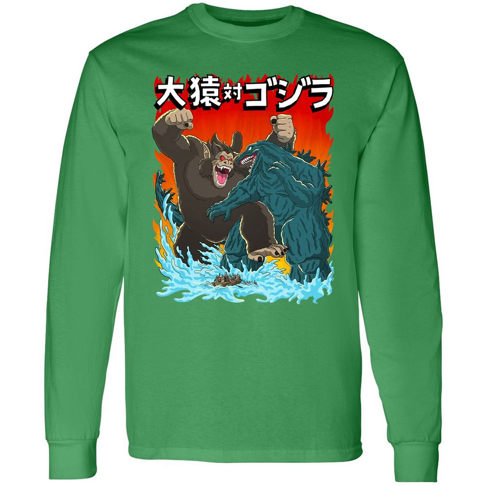 Long Sleeve T-Shirt - BT2KZMQA - Irish Green - 10