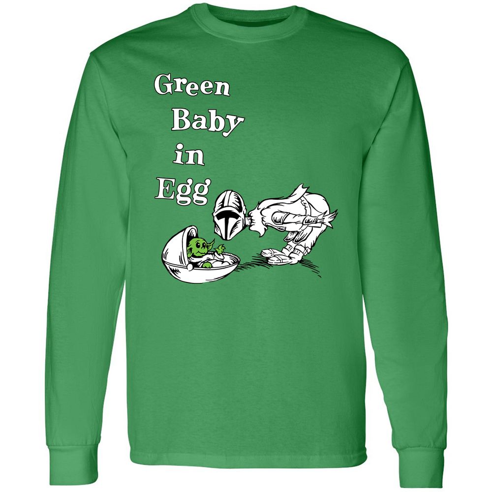 Long Sleeve T-Shirt - 51535A4G - Irish Green - 10