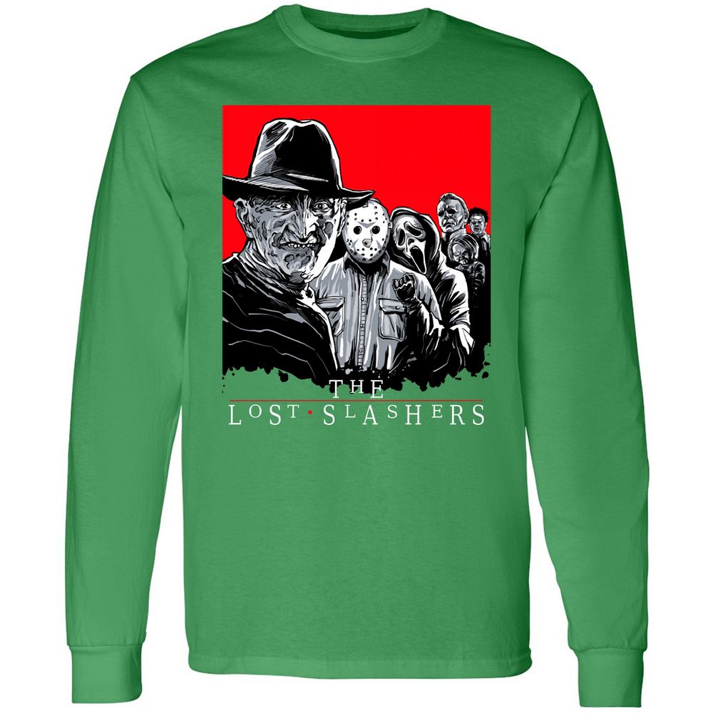Long Sleeve T-Shirt - JGWVGPFE - Irish Green - 10