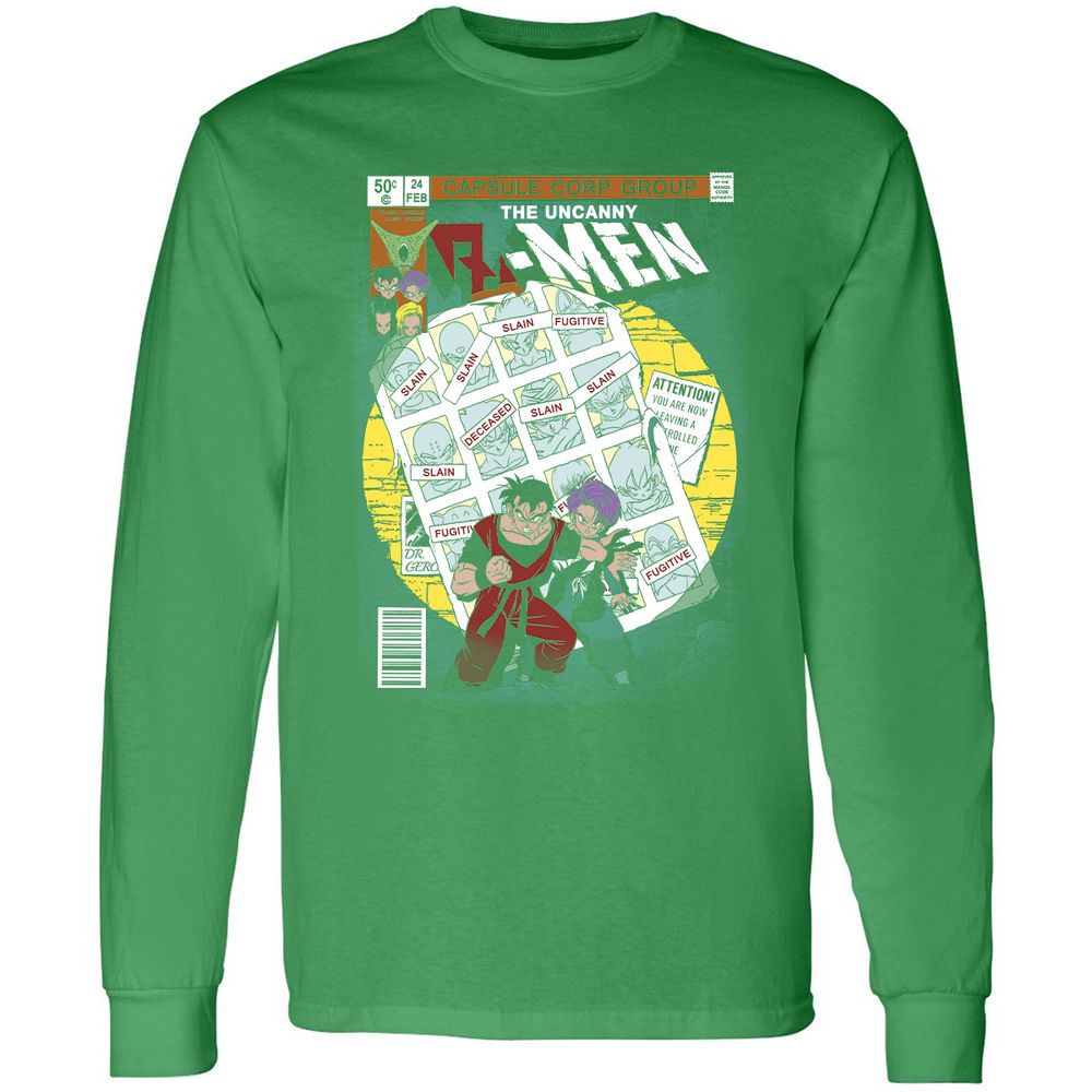 Long Sleeve T-Shirt - JLXT1XJL - Irish Green - 10