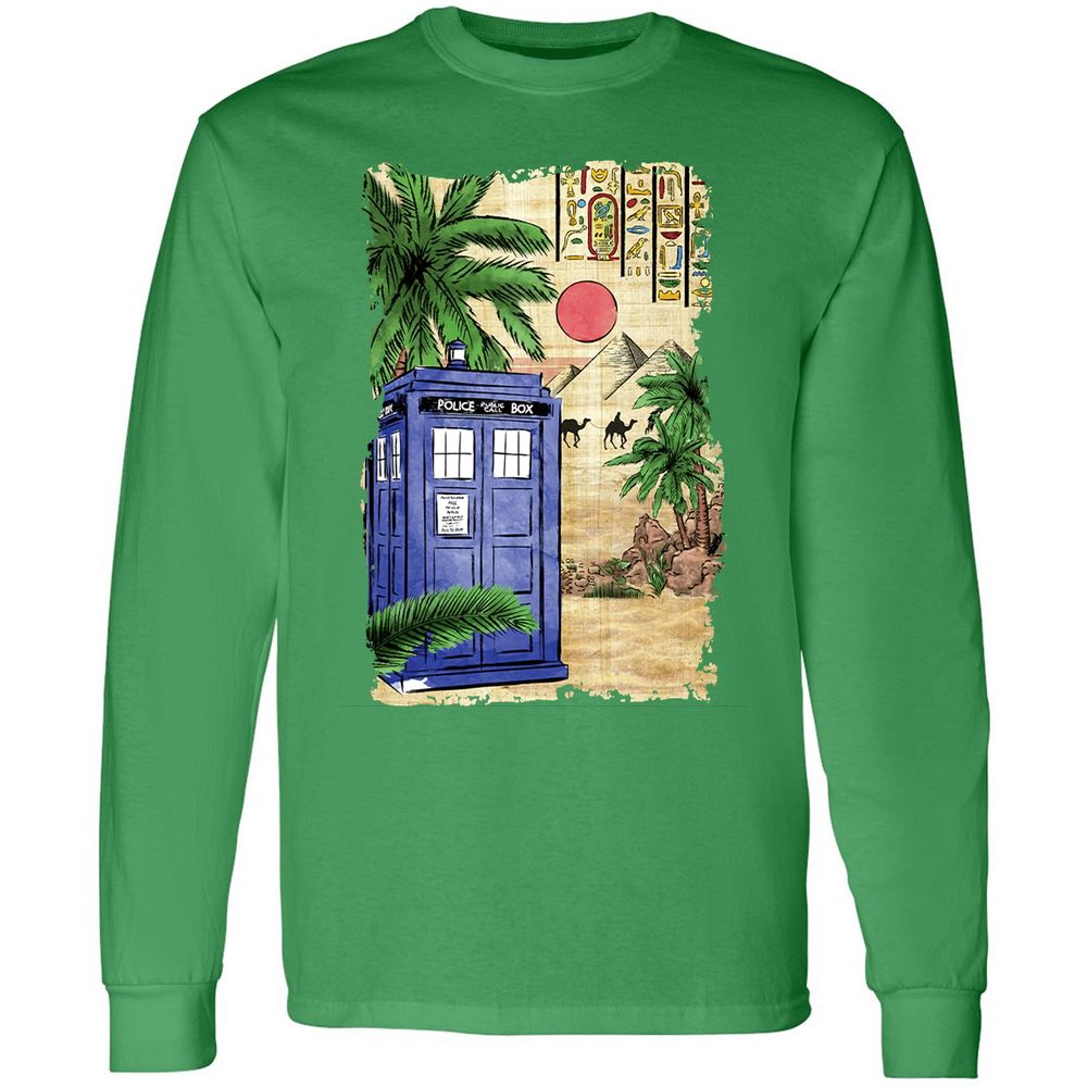 Long Sleeve T-Shirt - 6N5JFKN9 - Irish Green - 10