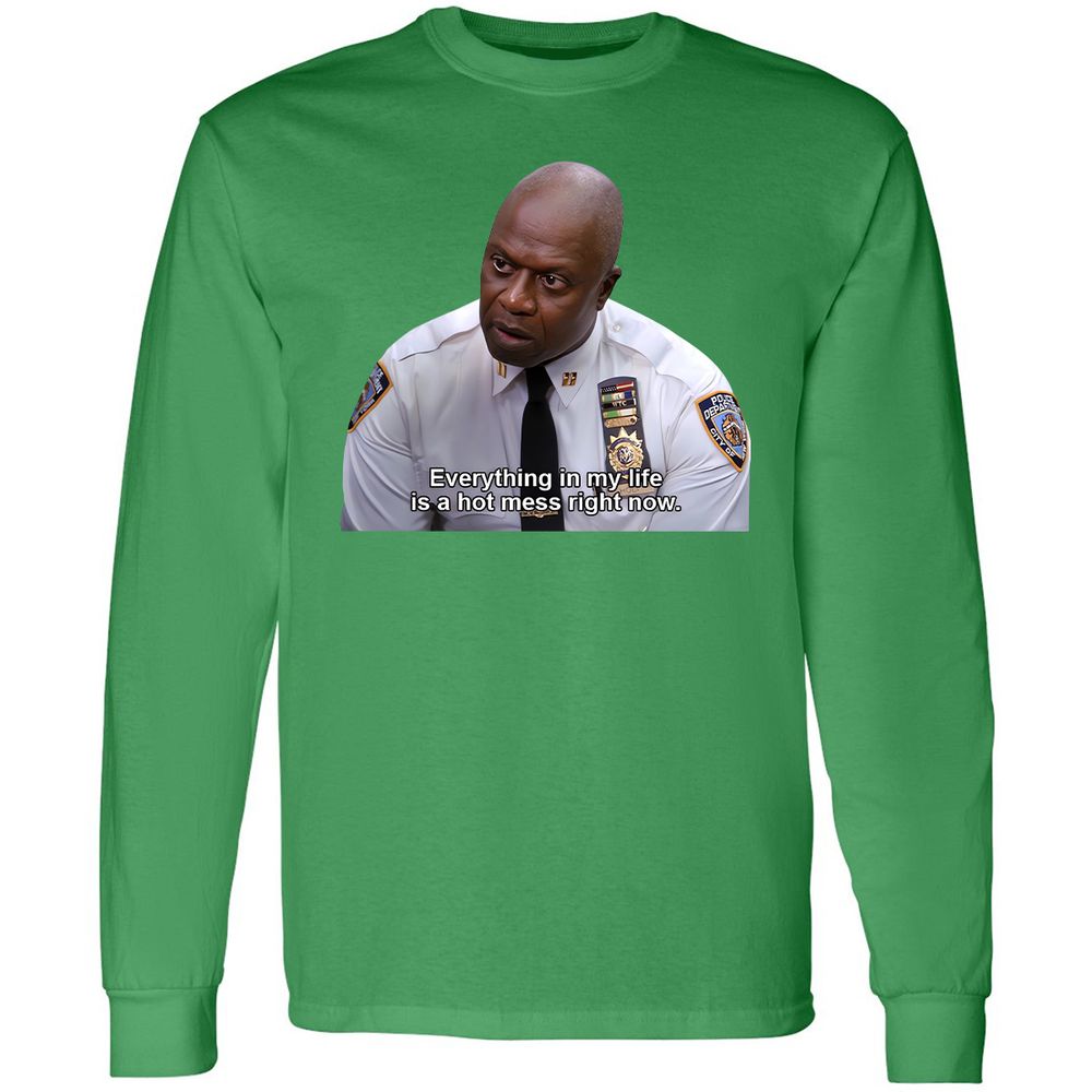 Long Sleeve T-Shirt - 24RYH3TY - Irish Green - 10