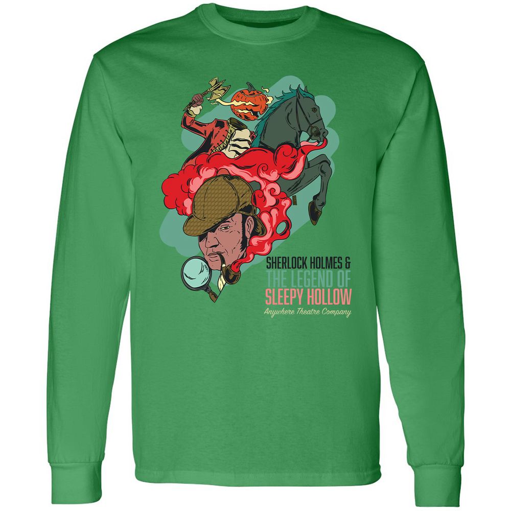 Long Sleeve T-Shirt - 2HHAEZPF - Irish Green - 10
