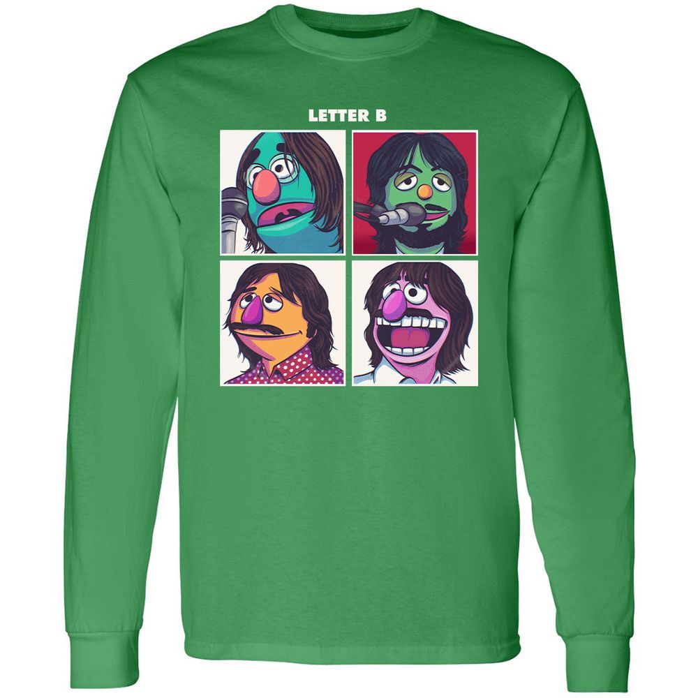 Long Sleeve T-Shirt - RQVWHMEG - Irish Green - 10