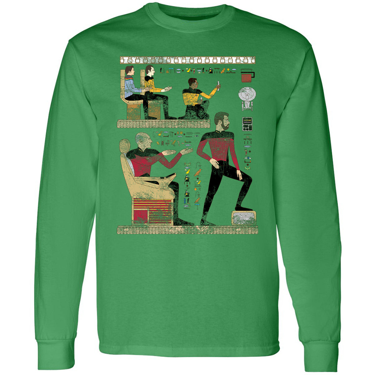 Long Sleeve T-Shirt - DKN7KJJZ - Irish Green - 10