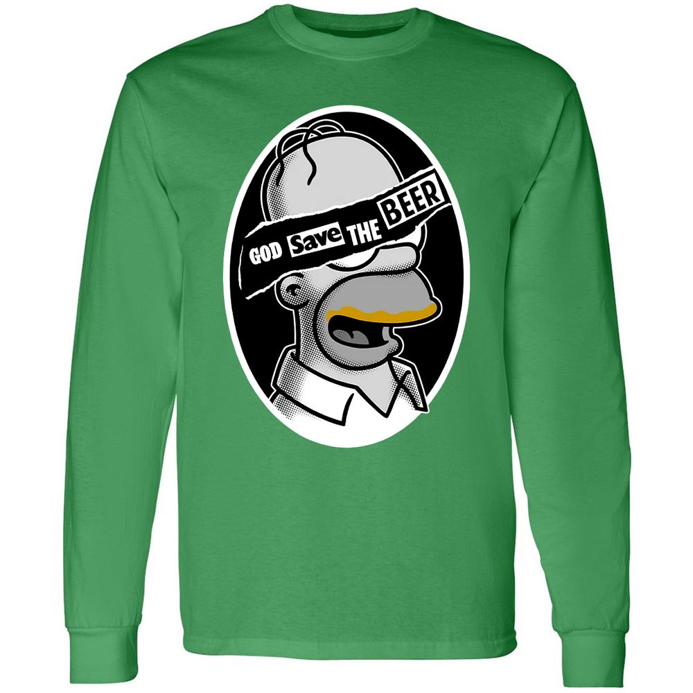 Long Sleeve T-Shirt - M942CUD8 - Irish Green - 10