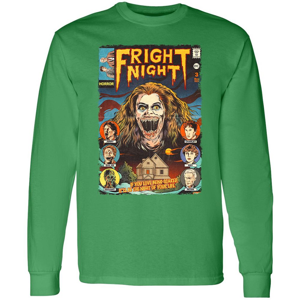 Long Sleeve T-Shirt - CQ8ZQN6T - Irish Green - 10