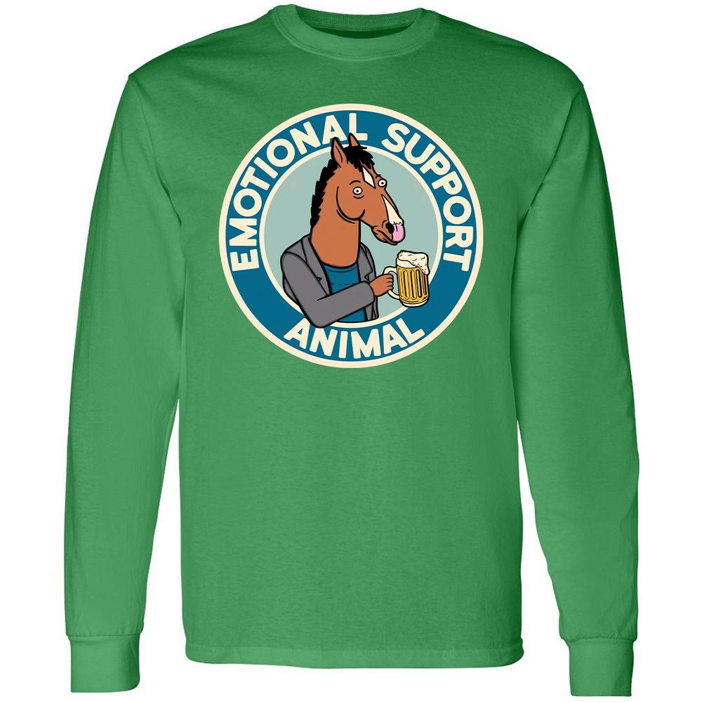 Long Sleeve T-Shirt - MNJYVW2V - Irish Green - 10