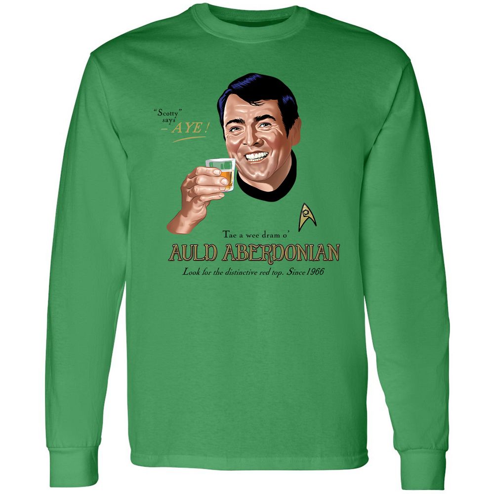 Long Sleeve T-Shirt - CJBU8HSL - Irish Green - 10
