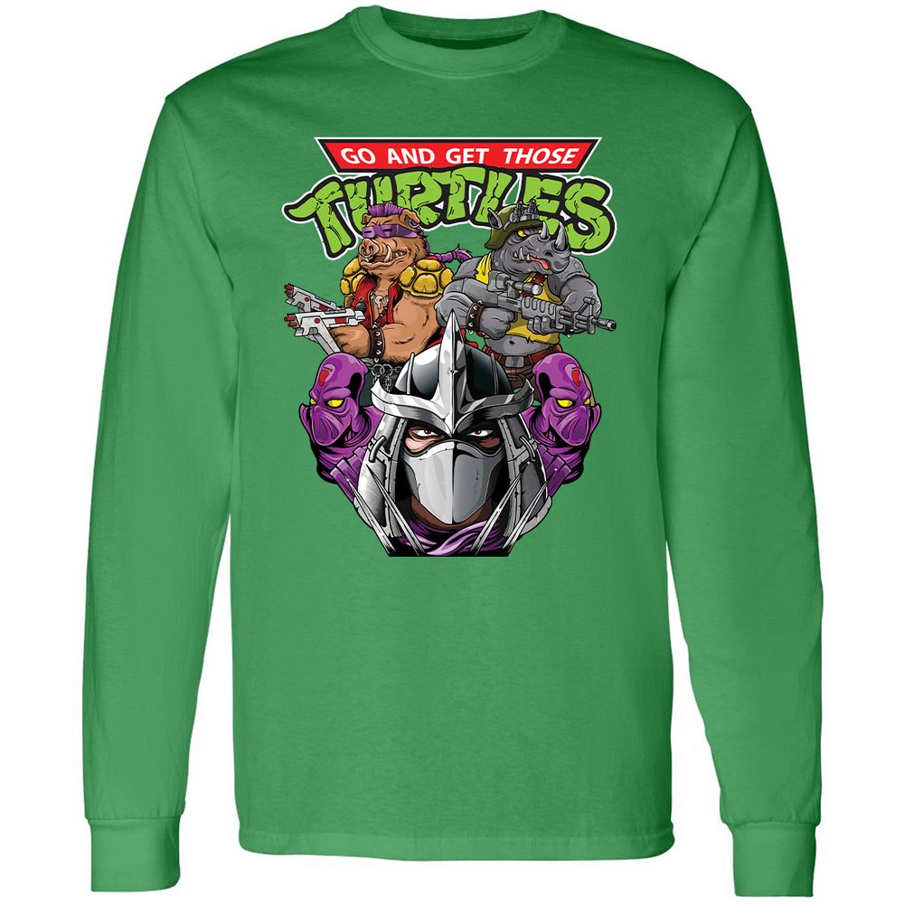 Long Sleeve T-Shirt - F3D4SPWQ - Irish Green - 10