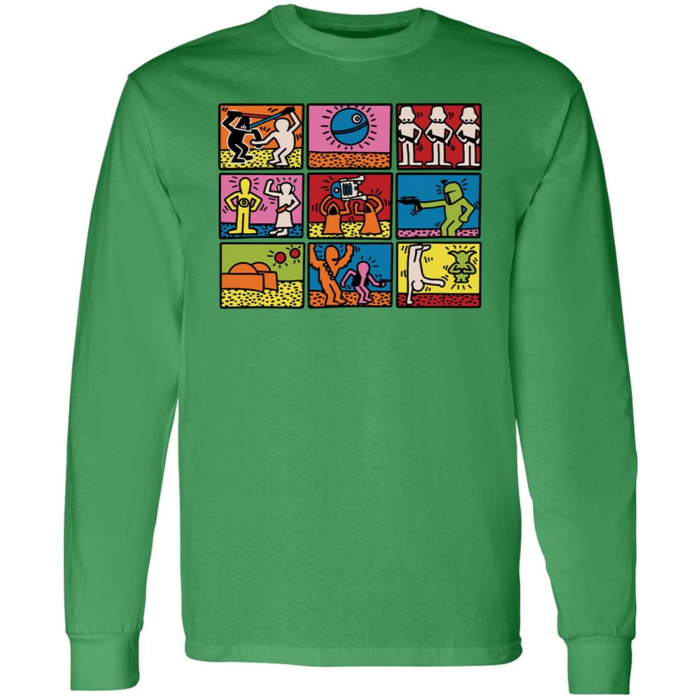 Long Sleeve T-Shirt - HAN7QM4A - Irish Green - 10