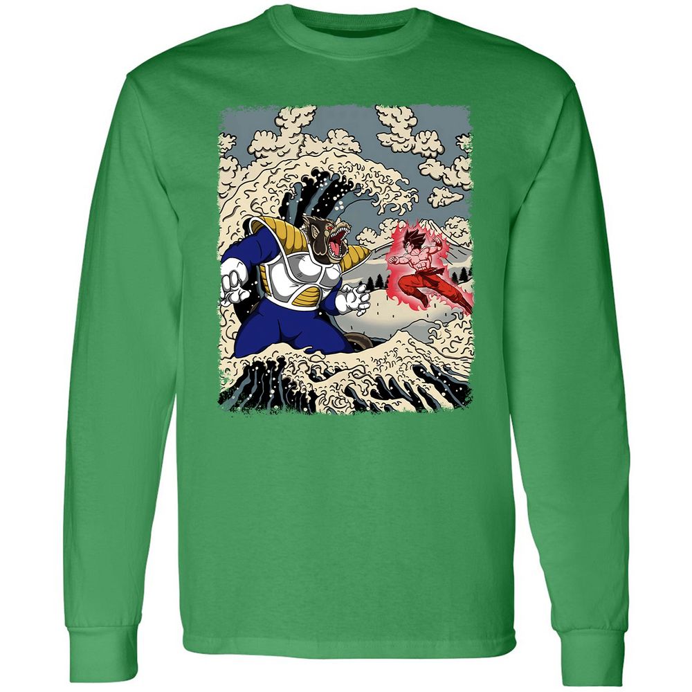 Long Sleeve T-Shirt - UL6RBQL5 - Irish Green - 10