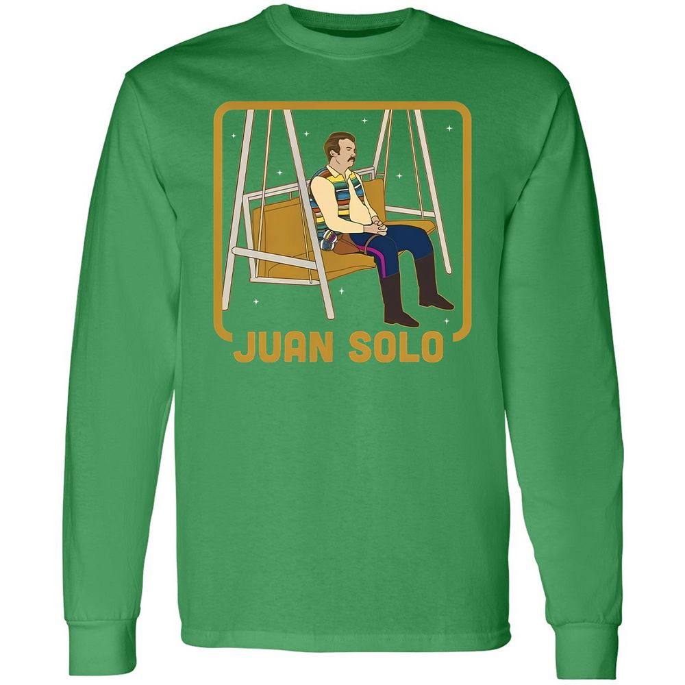 Long Sleeve T-Shirt - T4UP7Z6J - Irish Green - 10