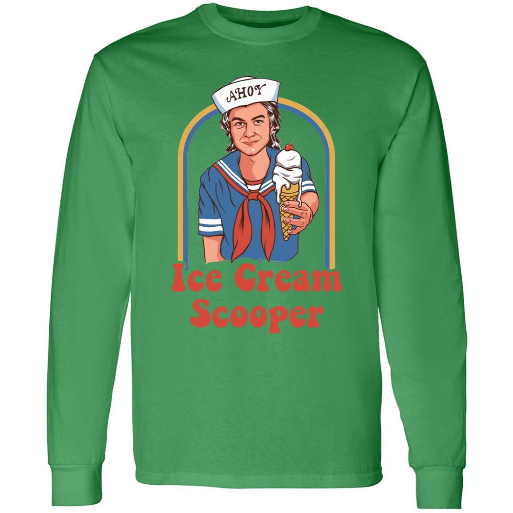 Long Sleeve T-Shirt - 2QKD4BNF - Irish Green - 10
