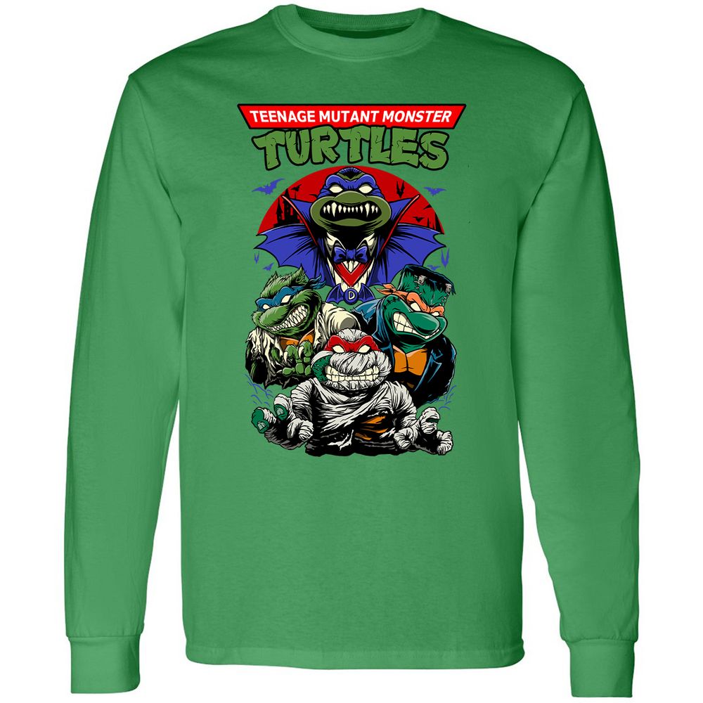 Long Sleeve T-Shirt - N9V5LSQU - Irish Green - 10