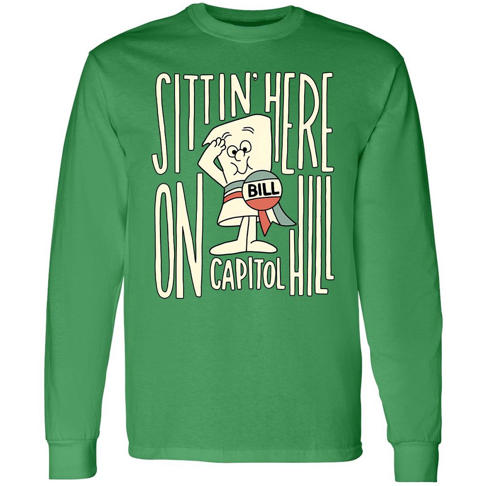 Long Sleeve T-Shirt - Z871UJ5L - Irish Green - 10