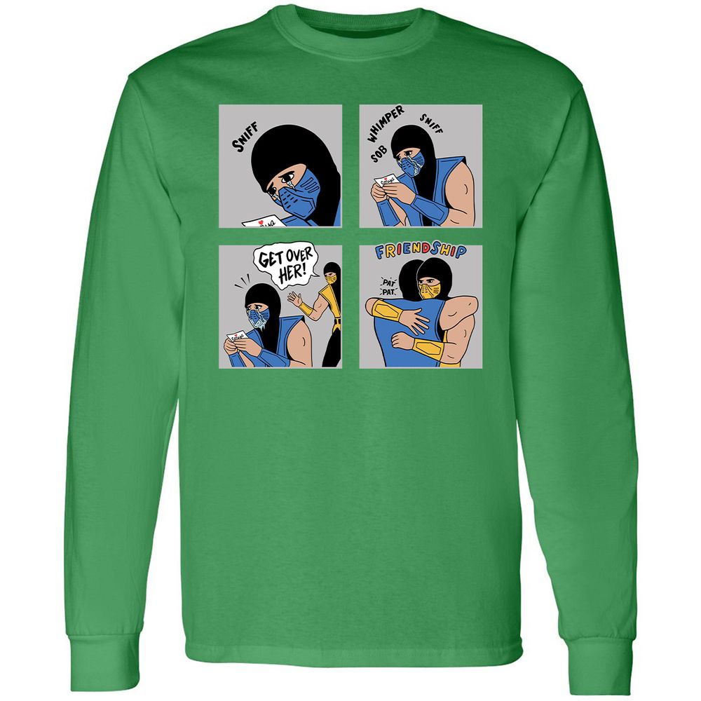 Long Sleeve T-Shirt - JPTBYGBR - Irish Green - 10
