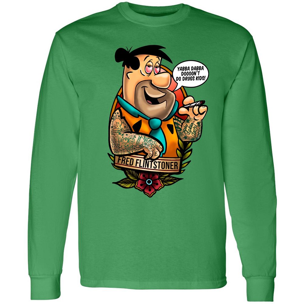 Long Sleeve T-Shirt - 4K4B9K2G - Irish Green - 10