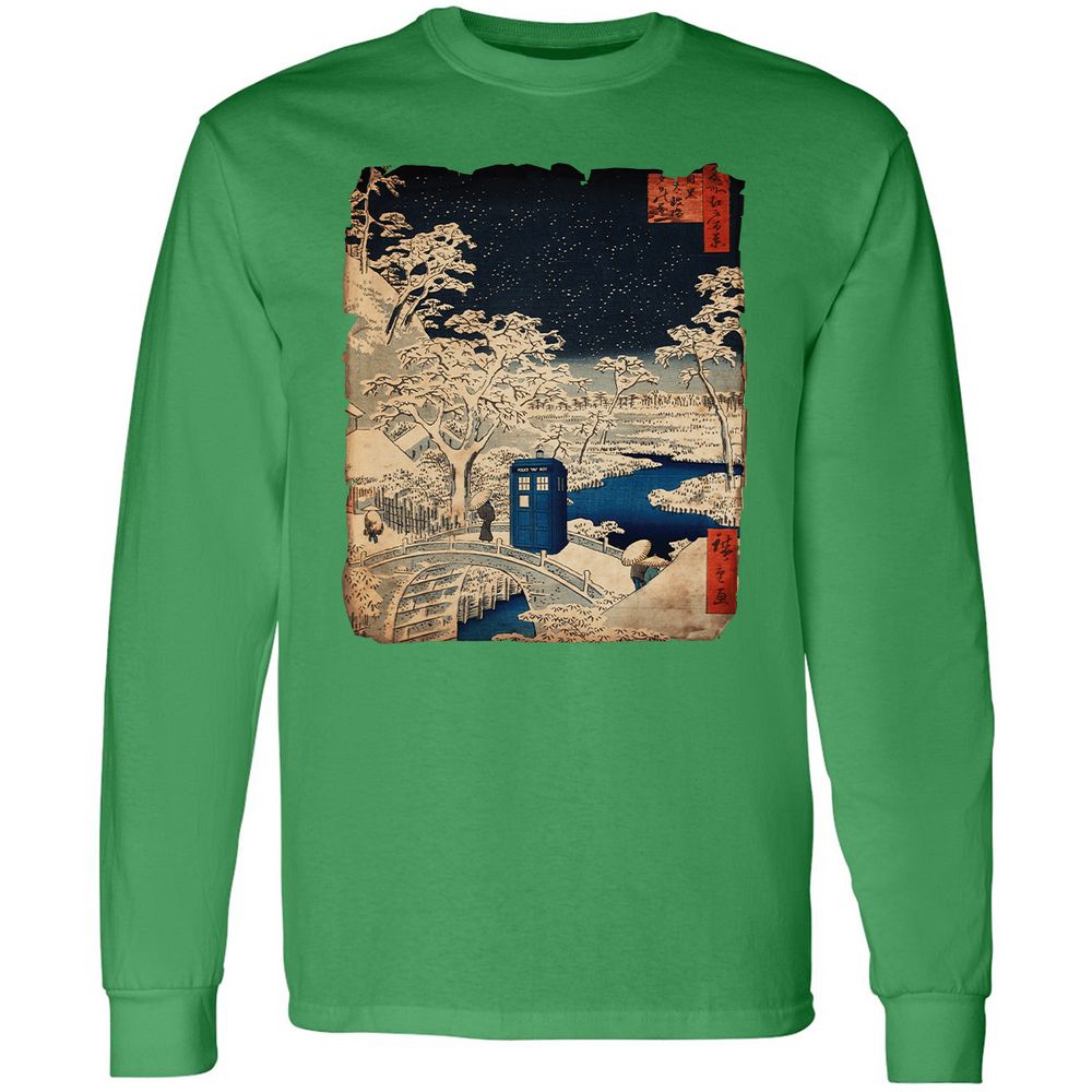Long Sleeve T-Shirt - G4LP5BSZ - Irish Green - 10