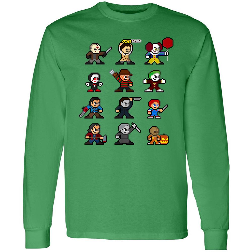 Long Sleeve T-Shirt - HXQTA5MV - Irish Green - 10