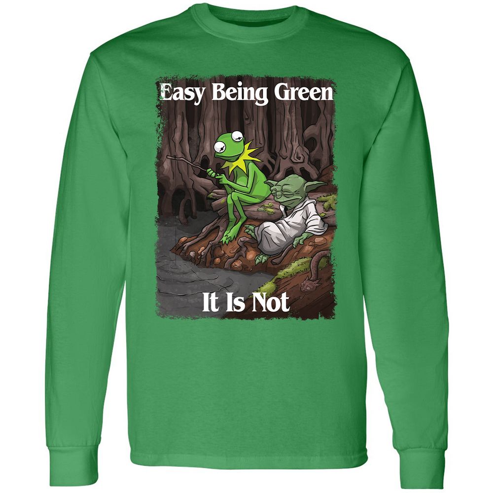 Long Sleeve T-Shirt - M39GT3QX - Irish Green - 10