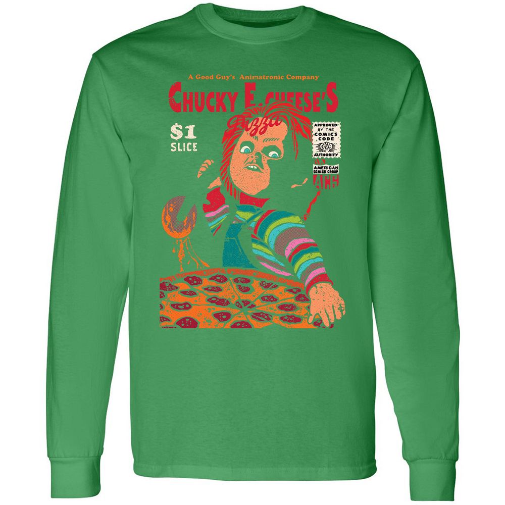 Long Sleeve T-Shirt - 1RGDYNYA - Irish Green - 10