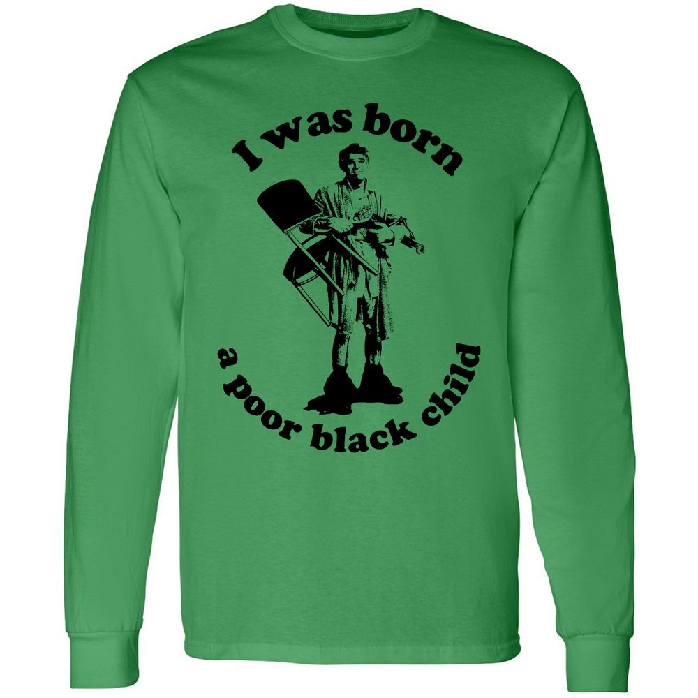 Long Sleeve T-Shirt - PEDNYFK6 - Irish Green - 10