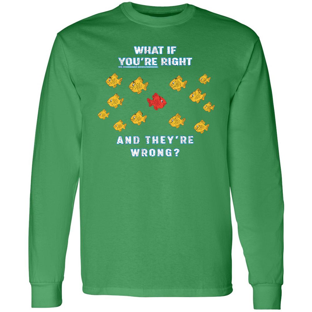 Long Sleeve T-Shirt - 73N43J7Q - Irish Green - 10