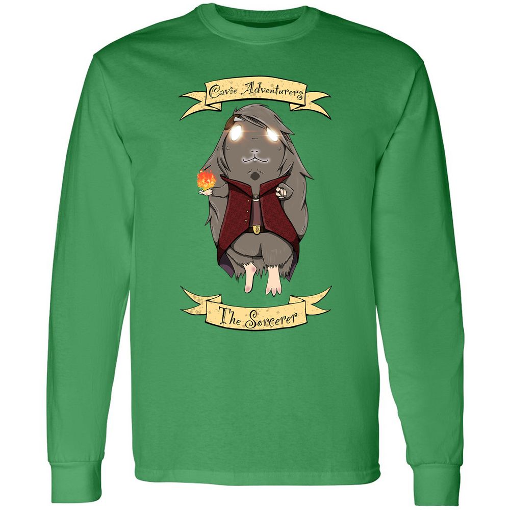 Long Sleeve T-Shirt - HUSPURFU - Irish Green - 10