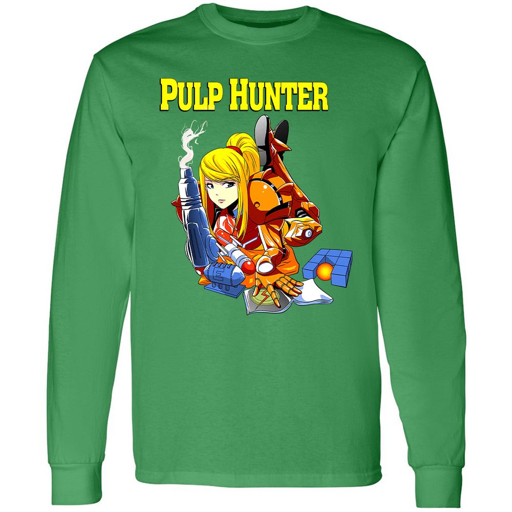 Long Sleeve T-Shirt - H9A6JD84 - Irish Green - 10