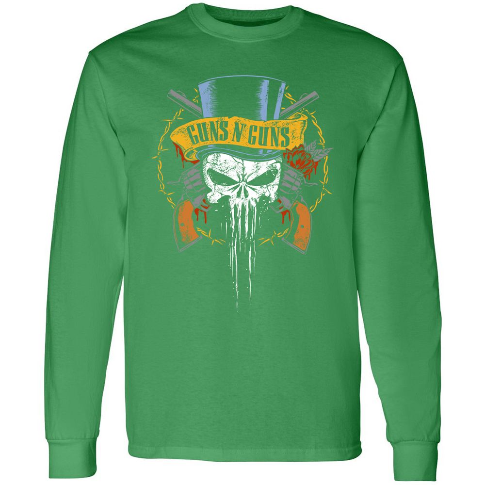 Long Sleeve T-Shirt - 54VQEY7G - Irish Green - 10