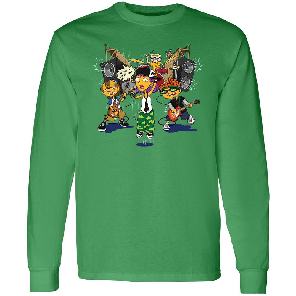 Long Sleeve T-Shirt - H8T3TJKE - Irish Green - 10