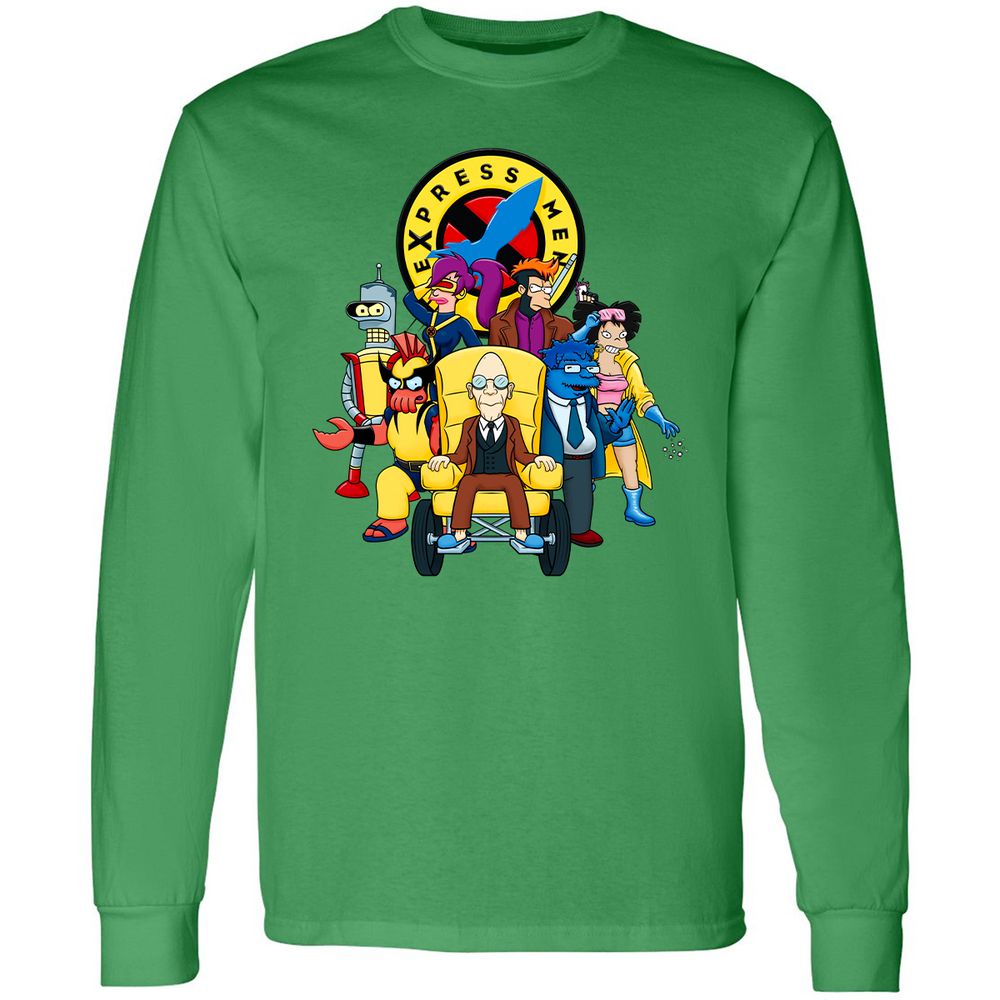 Long Sleeve T-Shirt - PU7H2BSR - Irish Green - 10