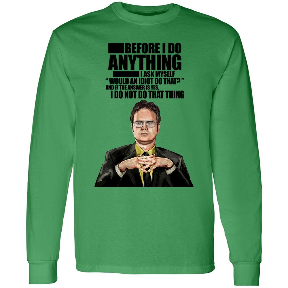 Long Sleeve T-Shirt - LXQ9K539 - Irish Green - 10