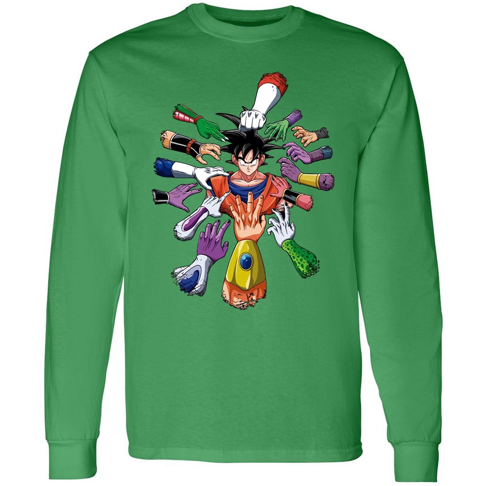 Long Sleeve T-Shirt - HCKKAJFD - Irish Green - 10