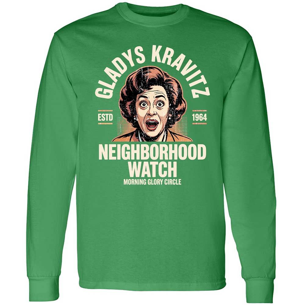 Long Sleeve T-Shirt - QVQH68N3 - Irish Green - 10