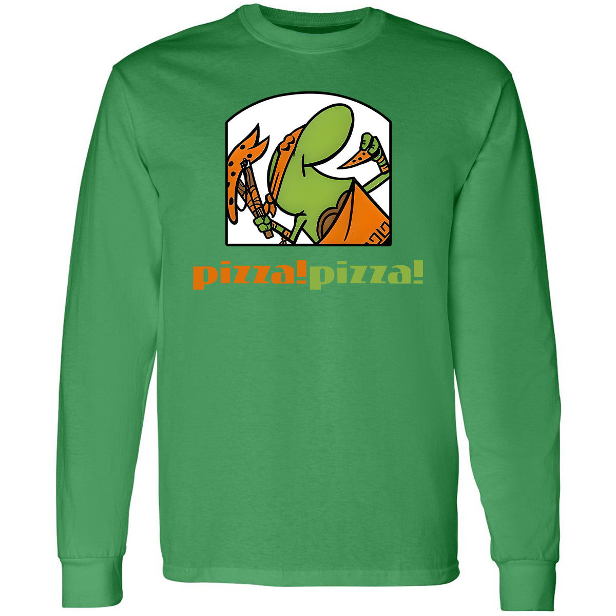 Long Sleeve T-Shirt - N6J7BRZP - Irish Green - 10