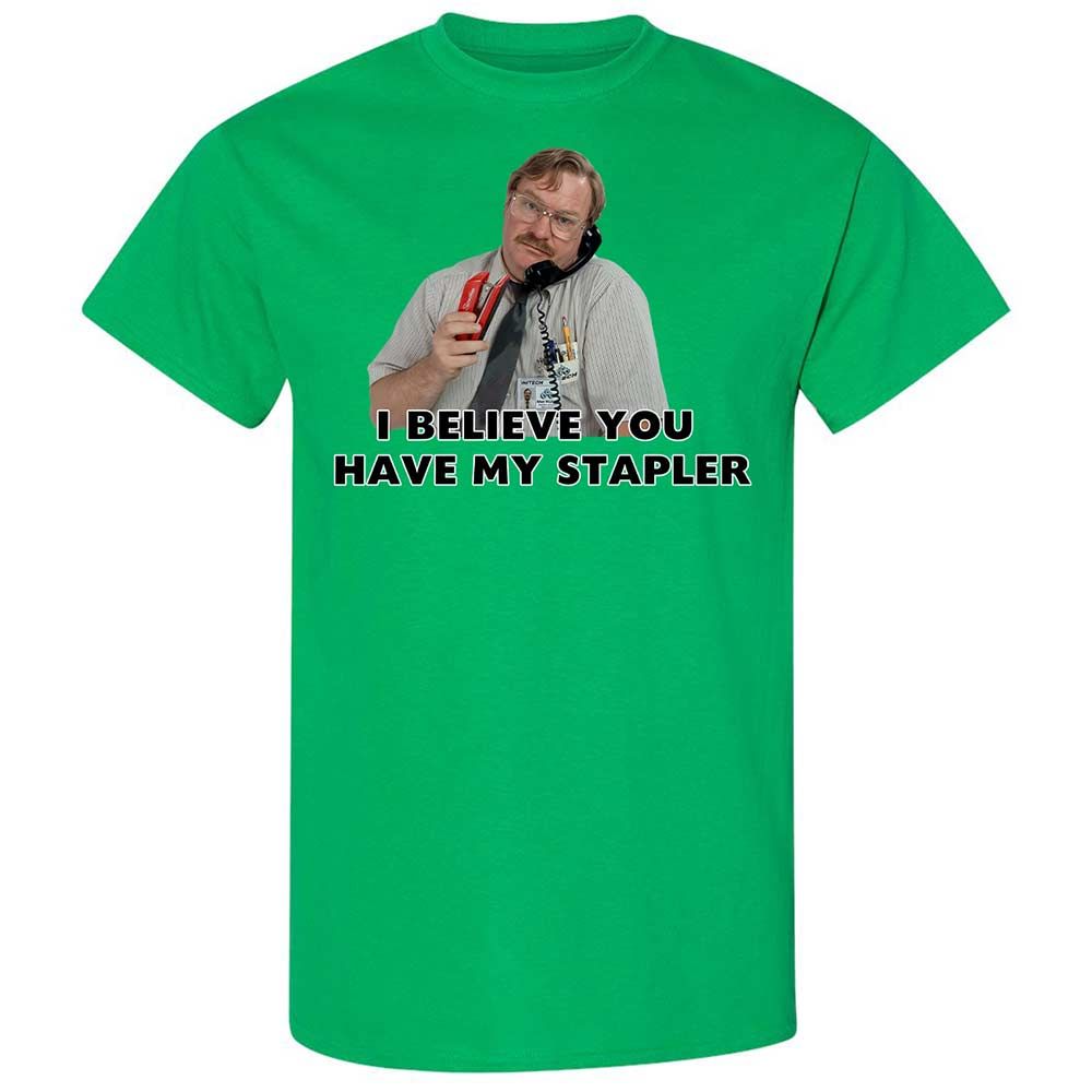 I believe you have my Stapler - Irish Green - 10