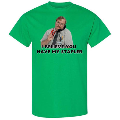 I believe you have my Stapler - Irish Green - 10