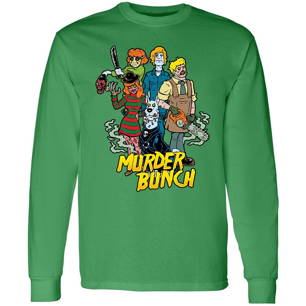 Long Sleeve T-Shirt - BZQJS7VG - Irish Green - 10