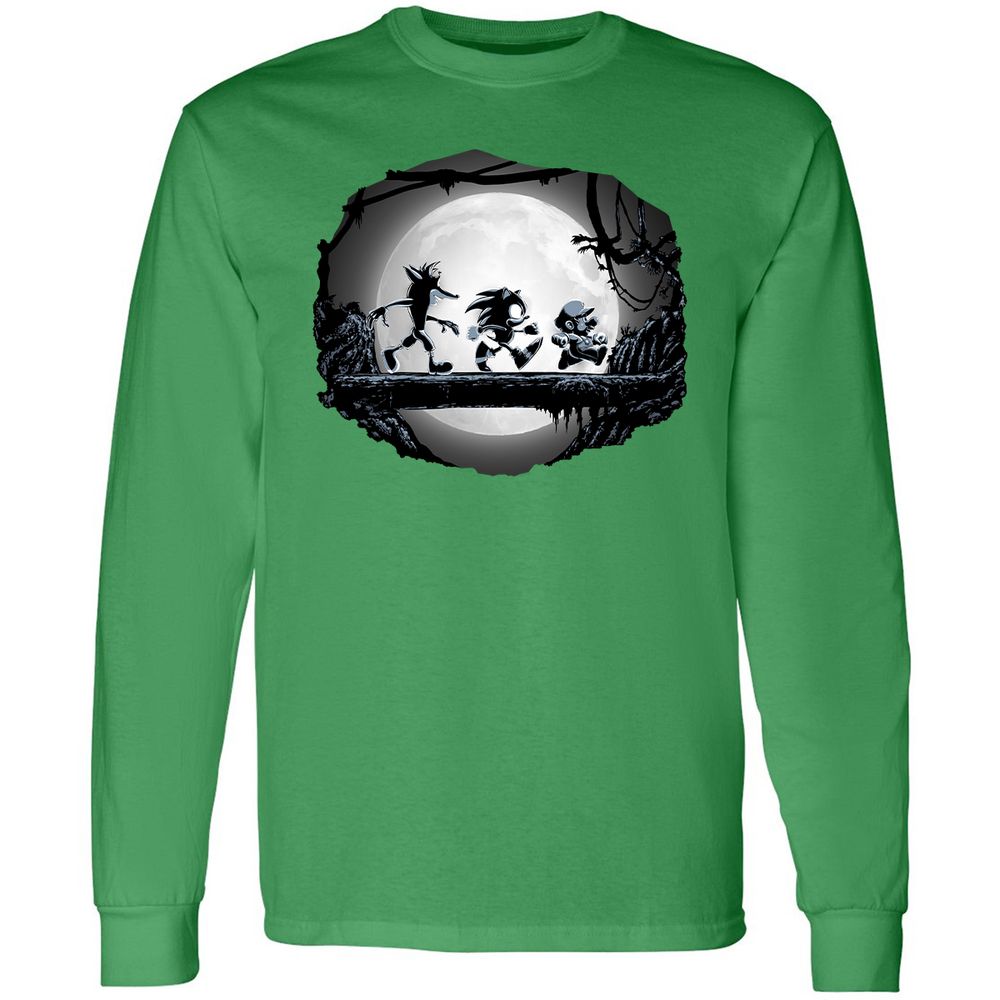 Long Sleeve T-Shirt - VYC94Z8R - Irish Green - 10