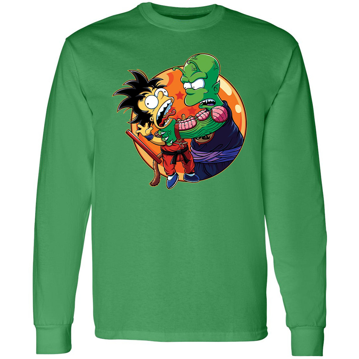 Long Sleeve T-Shirt - LDUVPF6Q - Irish Green - 10