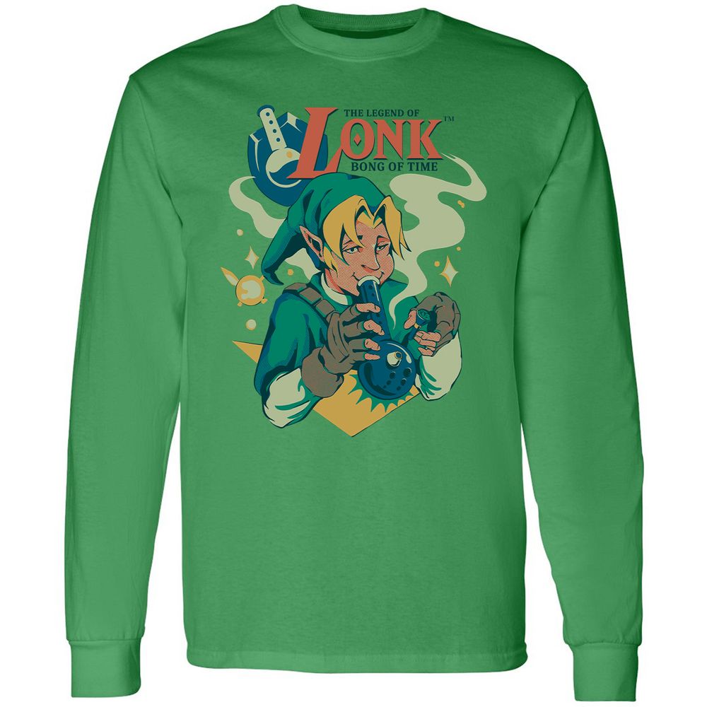 Long Sleeve T-Shirt - UGBB5T64 - Irish Green - 10